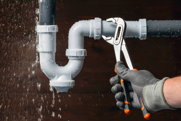 Professional Drain Cleaning technician working in Greenbush, MA